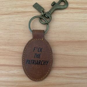 Taylor Swift F*ck the Patriarchy Keychain